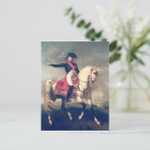 ナポレオンIの馬術ポートレート1810 ポストカード (スタンド正面)