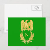 ナポレオンI葉書のインペリアル・エンブレム ポストカード (正面/裏面)