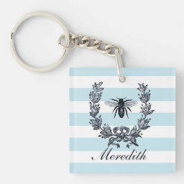 ナポレフランスのオン回転ヴィンテージビー像 キーホルダー