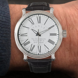 ナマウォッチ付き40歳の誕生日の男への贈り物 腕時計