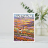 ナマカランド南アフリカ旅行 ポストカード (スタンド正面)