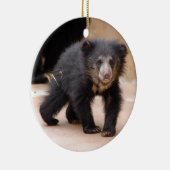 ナマケグマのカブスのクリスマスのオーナメント セラミックオーナメント (右)