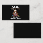 ナマケチ編みチームのスピードは関係ない 名刺 (正面/裏面)