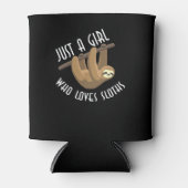 ナマケモノが大好きな女の子 缶クーラー (正面)