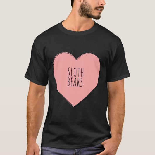 ナマケモノが大好き Tシャツ (正面)