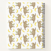 ナマケモノとバナナ ノートブック (裏面)