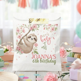 ナマケモノと遊ぼう キッズの誕生日 フェイバーバッグ
