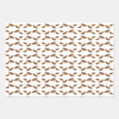 ナマケモノのある昼寝 ラッピングペーパーシート (正面)