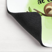 ナマケモノのすべてのエネルギー マウスパッド (コーナー)