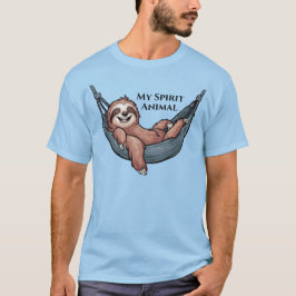 ナマケモノのゆったりユニセックスTシャツ Tシャツ