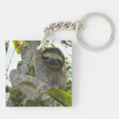 ナマケモノのように生きる キーホルダー (裏面)