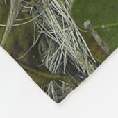 ナマケモノのように生きる フリースブランケット (角)