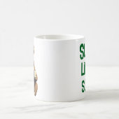 ナマケモノのように眠い コーヒーマグカップ (中央)