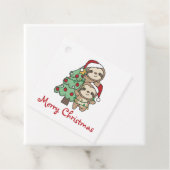 ナマケモノのクリスマスツリー フェイバータグ (インサイチュ)