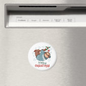 ナマケモノのクリスマスマグネット マグネット (インサイチュ (食洗機))