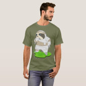 ナマケモノのハロウィンミイラ Tシャツ (正面フル)