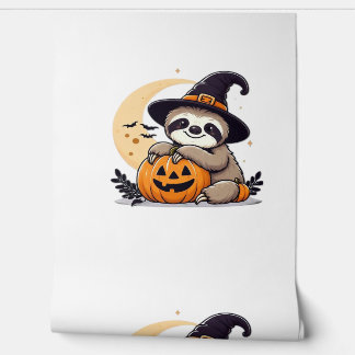 ナマケモノのハロウィンモチーフ かわいいクラシックTシャツ 壁紙