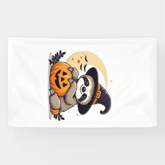 ナマケモノのハロウィンモチーフ かわいいクラシックTシャツ 横断幕