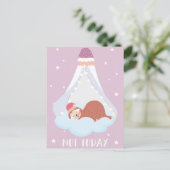 ナマケモノのポストカード ポストカード (スタンド正面)