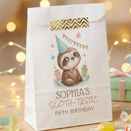 ナマケモノの子供の誕生日おめでとう フェイバーバッグ
