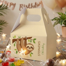 ナマケモノの子供の誕生日をお祝いしよう