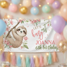 ナマケモノの子供の誕生日をお祝いしよう