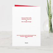 ナマケモノの愛のバレンタインデーカード カード (裏面)