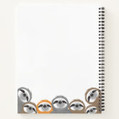 ナマケモノの森 ノートブック (裏面)