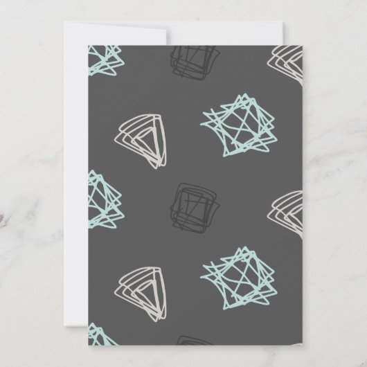 ナマケモノの誕生日パーティー招待状 招待状 (裏面)