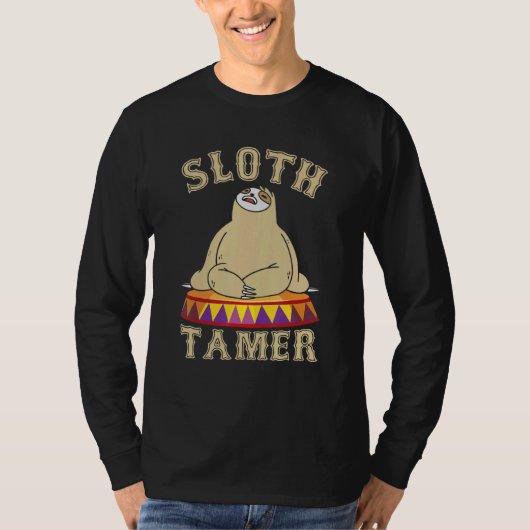 ナマケモノの調教師 サーカスのリングマスター カーニバル Tシャツ (正面)