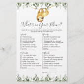 ナマケモノの赤ちゃんシャワーあなたの電話の何 (正面)