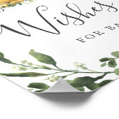 ナマケモノの赤ちゃんシャワーがベビーサインを願う ポスター (角)