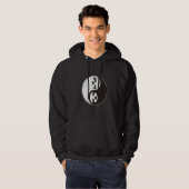 ナマケモノの陰陽 パーカ (正面フル)