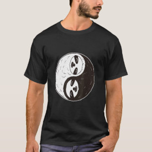 ナマケモノの陰陽 Tシャツ
