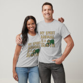 ナマケモノの霊獣Tシャツ メンズベーシックTシャツ Tシャツ (ユニセックス)