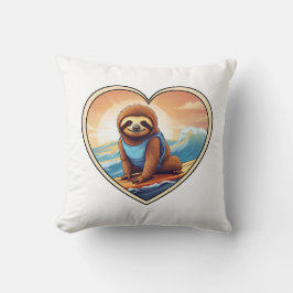 ナマケモノサーフィン クッション