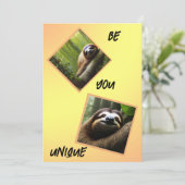 ナマケモノユニークだ。 シーズンカード (スタンド正面)