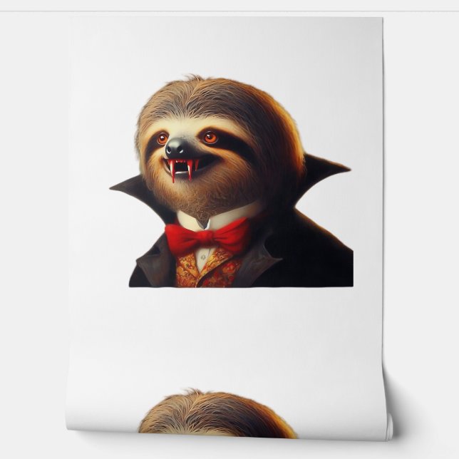 ナマケモノヴァンパイアクラシックTシャツ 壁紙 (ほどく)