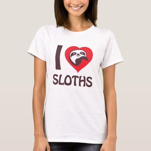 ナマケモノ大好き Tシャツ (正面)