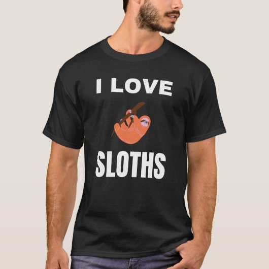 ナマケモノ大好き Tシャツ (正面)