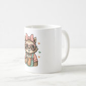 ナマケモノ女子 コーヒー好き コーヒーマグカップ (正面右)