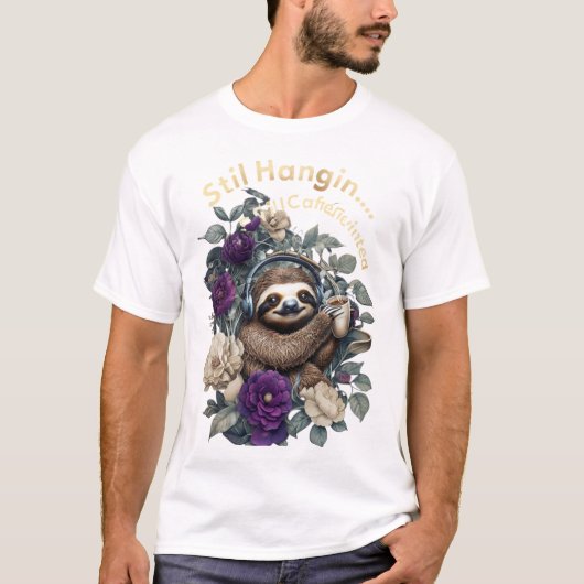 ナマケモノ好きの方に最適! Tシャツ (正面)
