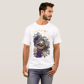ナマケモノ好きの方に最適! Tシャツ (正面フル)