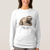 ナマケモノ好き女子 Tシャツ (正面)