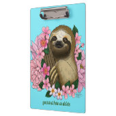 ナマケモノ色の花 クリップボード (左)