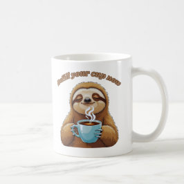 ナマケモノ - カップを今すぐリフィルしよう コーヒーマグカップ