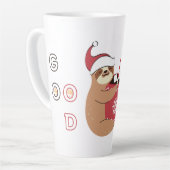 ナマケモノ カフェラテマグ (左アングル)