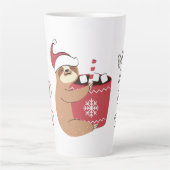 ナマケモノ カフェラテマグ (正面)