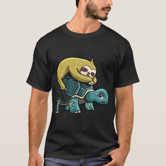 ナマケモノ+カメ ヴィンテージ Tシャツ