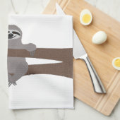 ナマケモノ キッチンタオル (四つ折り)